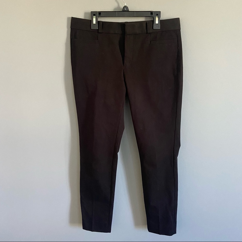 Banana Republic Black Straight Leg Business Pant